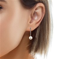 Ohrringe Recarlo Dame in Gold Perla 18 Ct ZR 248/B - ZR 248/B